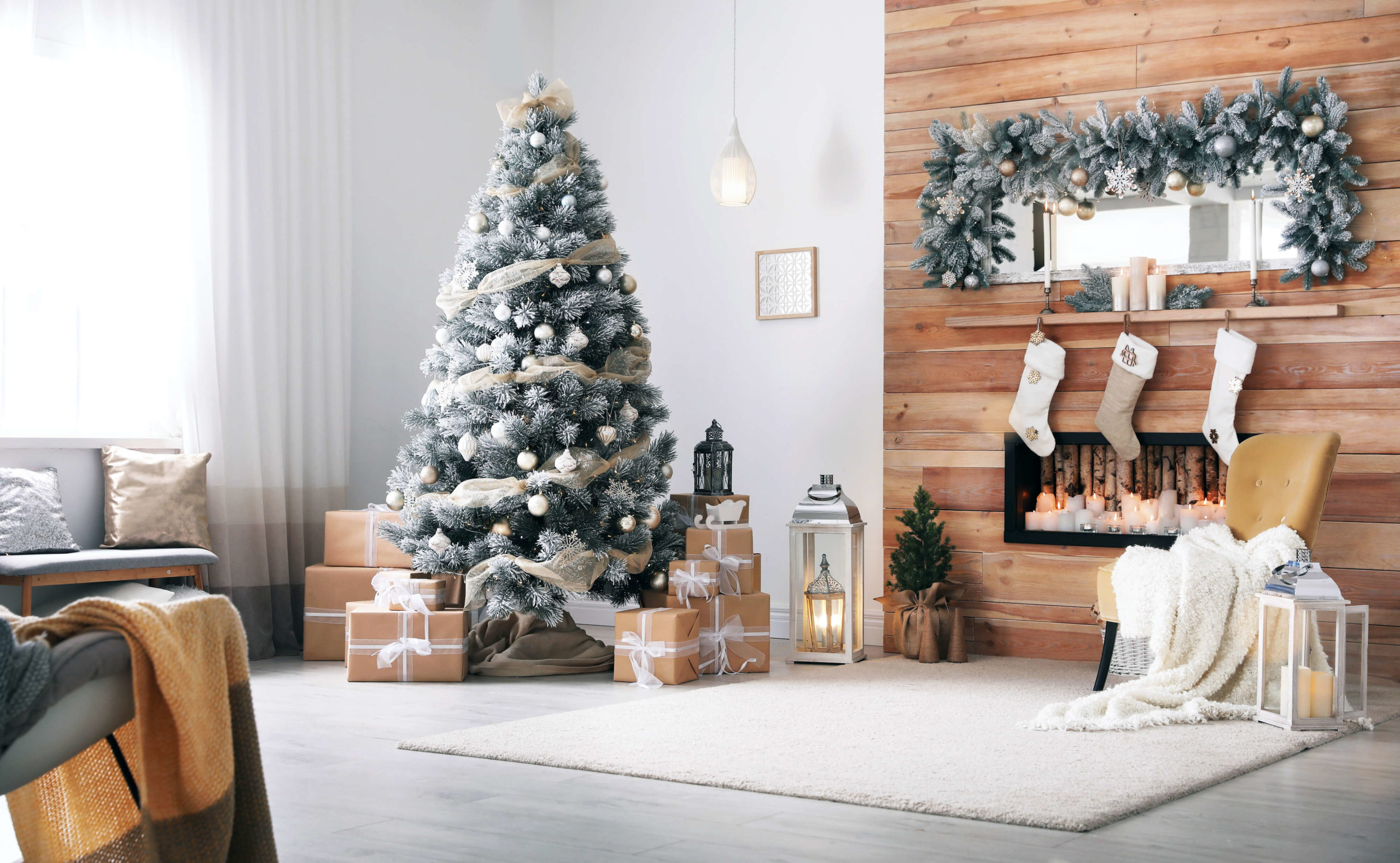 holiday decorating trends - Cool Elements