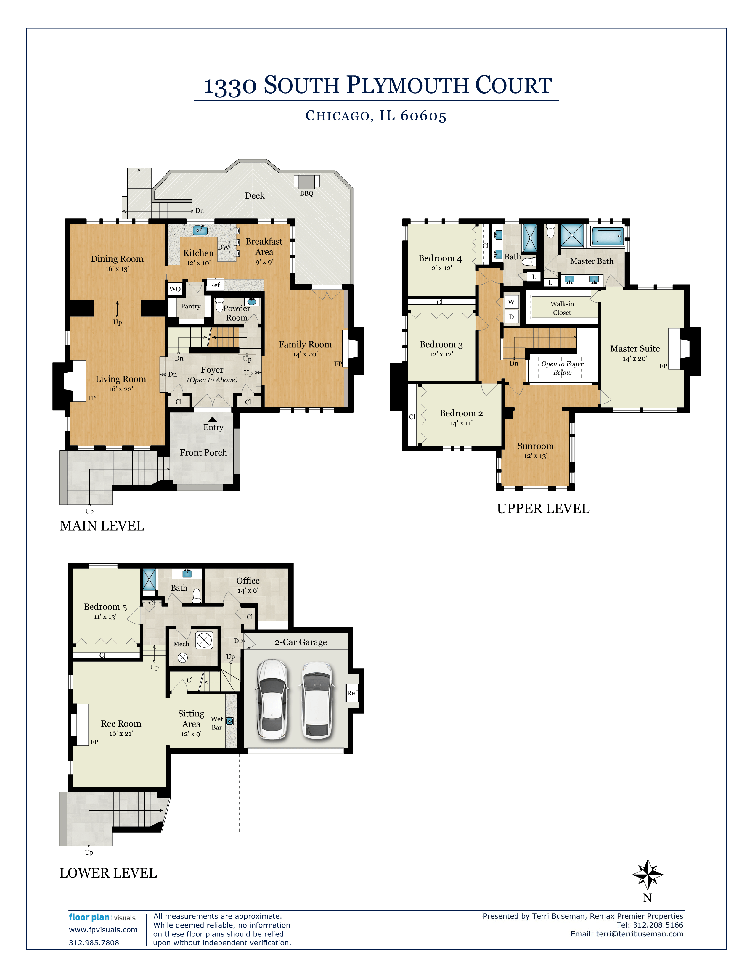 1330 s plymouth - Floor plan - South loop home for sale