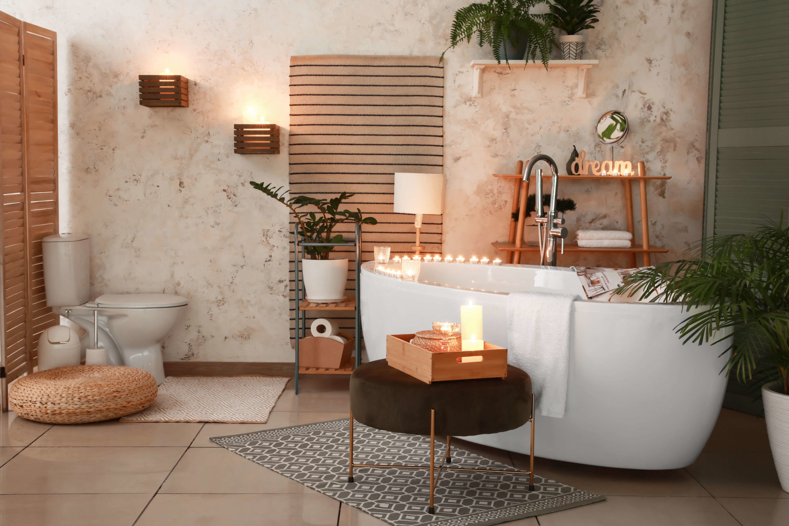 Interior Design & Home Renovation - spa-like bathroom