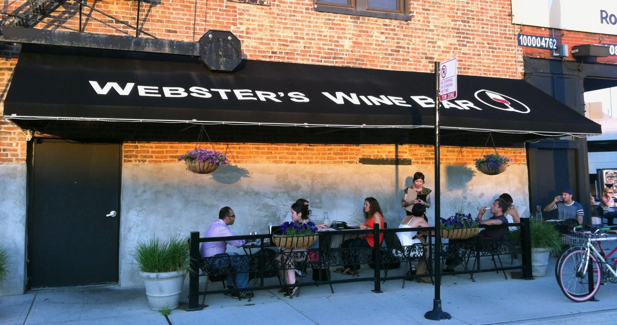 Websters Winebar - Patio