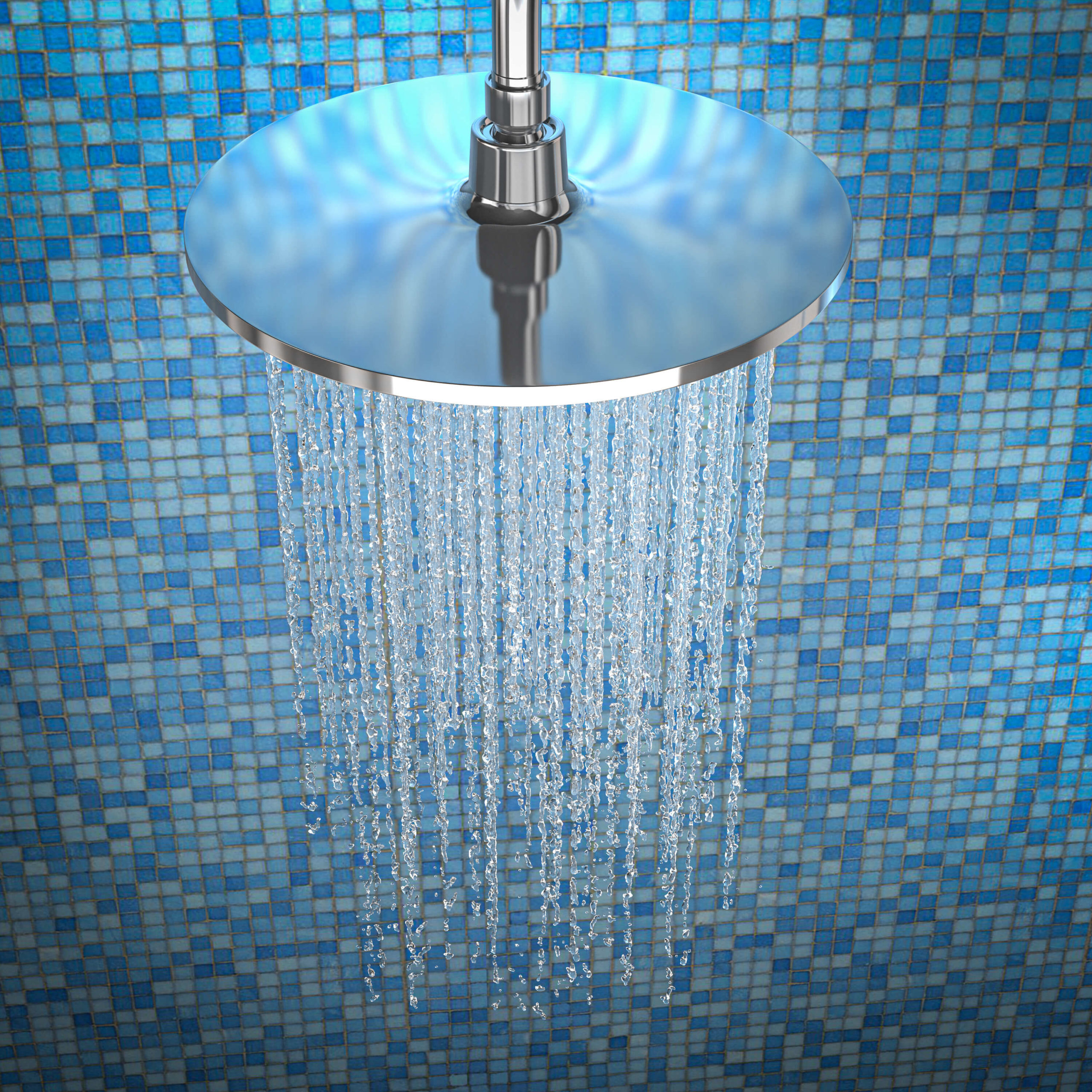 Ideas for Remodeling Your Bathroom - Aqua Blue tiles