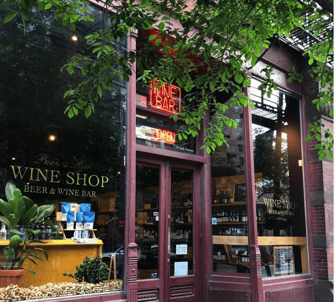 Printers Row Wineshop