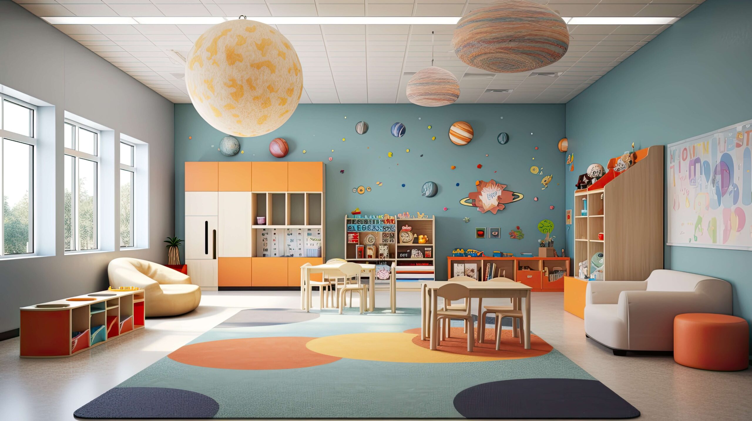 Children's room organization
