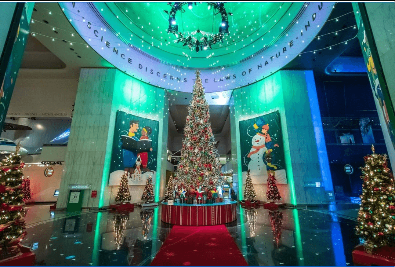 Christmas Around the World & Holiday of Light at the Museum of Science and Industry 